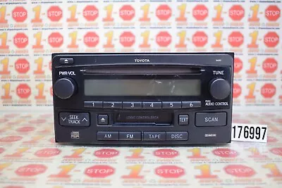 $79.99 • Buy 2003-2005 Toyota Rav4 Am/fm Radio Cassette Cd Player 86120-2b760 16830 Oem