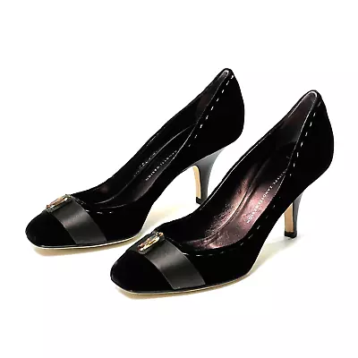 Giuseppe Zanotti Womens Shoes Brown High Heels Square Toe Design Pumps Size 38 • $95