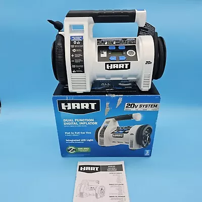 Hart 20-volt Cordless Dual Function Digital Inflator HPIF50 • $43.19