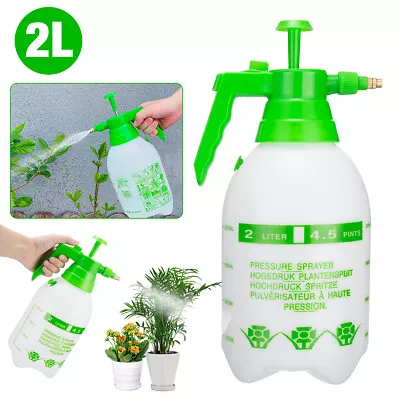 68oz Handheld Portable Water /Chemical Sprayer Pump Pressure Garden Spray Bottle • $10.75