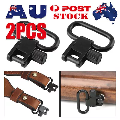 2pcs QD Sling Flush Push Button Swivel Mount For Rifle Slings Quick Detach Q • $7.78