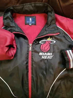 Older Miami Heat NBA XXL Coat /Jacket G111 Apparel Carl Banks. No Hood • $13.99