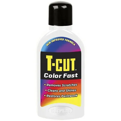 T-Cut White Scratch Remover Color Fast Paintwork Restorer Car Polish 500ml • £13.49