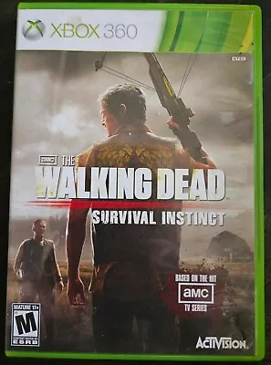 The Walking Dead: Survival Instinct (Xbox 360 2013) TESTED - FREE SHIPPING! • $11.95