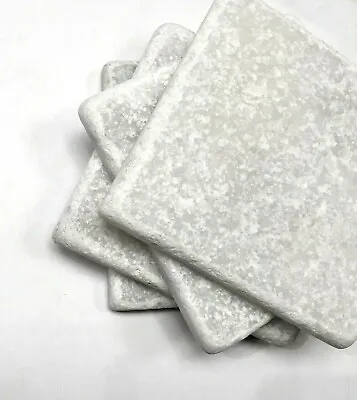 Carrara White 4x4 Tumbled Marble Tile Backsplash Floor Wall (Sold By 1SF) • $15.99