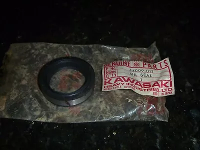 NEW NOS OEM Kawasaki Fork Oil Seal 44009-011 For H1 S1 F4 F8 F9 KX450 W2SS • $12.96