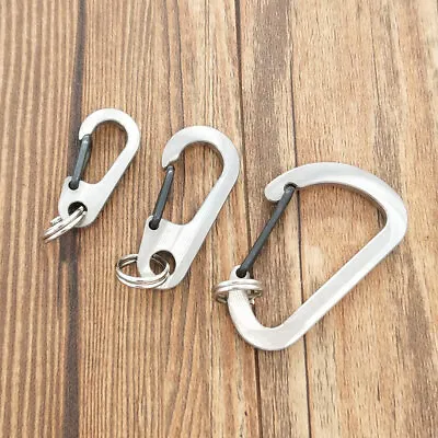 TITANER Titanium Alloy Car Keychain Mini Carabiner Key Chain Key Hanging Buckle  • $14.85