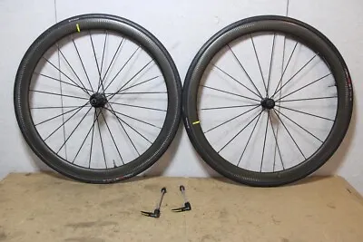 MAVIC COSMIC SL 40 RIM Shimano Free Hub 11s Tubeless Carbon Wheel Set • $970