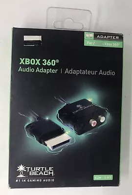 Turtle Beach Ear Force Xbox 360 Audio Adapter Cable Xbox 360 BRAND NEW Open Box • $15.99