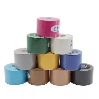 Roll 1 5cm X 5m Kinesiology Tape KT Muscle Strain Injury Support Sports Physio • $14.29