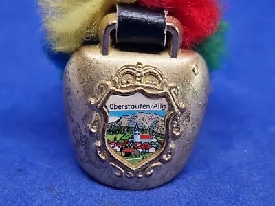 Keyring Key Ring - Vintage Oberstaufen / Allg. Germany Cow Bell • £9.99