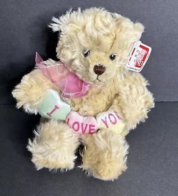 Gund I Love You Candy Hearts Teddy Bear Plush 8  Stuffed Animal Toy 14097 • $12.88