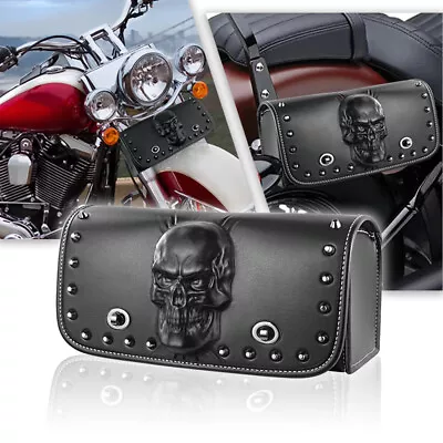 Motorcycle Handlebar Bag Tool Fit For Honda Shadow Aero 750 Pouch • $36.29