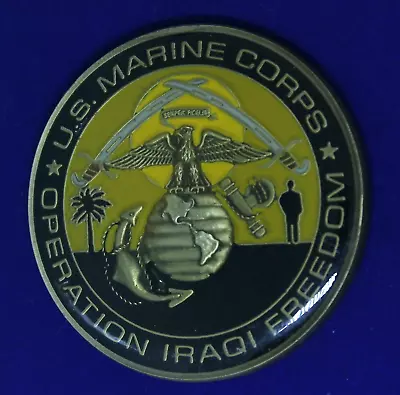 USMC Multinational Force West Joint Prosecution Challenge Coin M-12 • $25