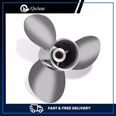 9 7/8 X 13 Boat Prop Stainless Steel Outboard Propeller For Yamaha 20-30HPRH • $139