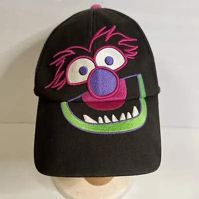 Disney Muppets Animal Hat Snapback Baseball Black Purple Pink Green Embroidered • $11.99