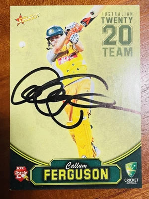 $2.99 • Buy Callum Ferguson Signed 2009 Select Cricket Australia 20 Twenty