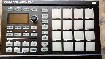 Native Instruments Maschine Mikro MK2 Black [NO SOFTWARE] • $75