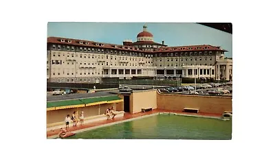 POSTCARD Monmouth Hotel And Swimming Pool Spring Lake New Jersey NJ 1960s • $5.40