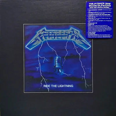 Metallica Ride The Lightning (Deluxe Edition Boxed Set With CD With DVD) NEW  • $217.49