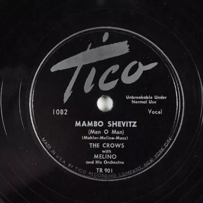 Latin Mambo 78 CROWS WITH MELINO Mambo Shevitz TICO 1082 E HEAR 20 • $8