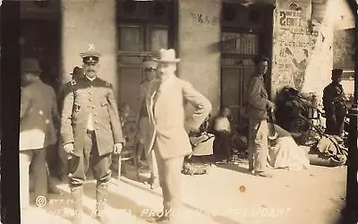 Rare RPPC Mexican Revolution War General Huerta Provisional President Photo 1913 • $500