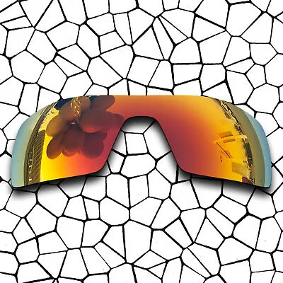 $9.96 • Buy US Fire Red AntiScratch Polarized Replacement Lens For-Oakley Oil Rig Sunglasses