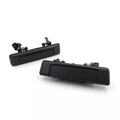 Black Outer Door Handle Set 2 Pcs Fit Mazda Pickup Truck B2000 B2200 B2600 Bravo • $56.45