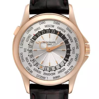 Patek Philippe World Time Complications Rose Gold Mens Watch 5130 • $33750