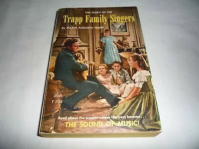Vintage Paperback Story Of The Trapp Family Singers By Maria Augusta Trapp 1965 • $6