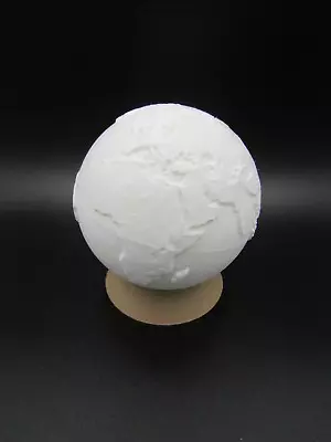 Planet Earth Globe 3D Printed Model Sculpture Solar System With Continents • $29.99