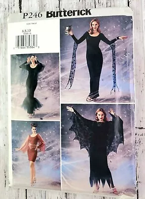 Butterick Sexy Gothic VampireDraculaWitchElvira Costume Pattern  NEW UNCUT   • $9.99