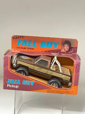 Vintage 1982 Ertl Steel THE FALL GUY Pickup Truck 1:25 Sale Unused MIB • $449