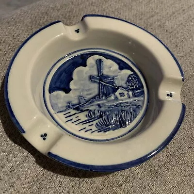 Delft Holland Mold Ashtray Vintage Excellent • $1.99