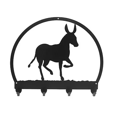 SWEN Products DONKEY MULE BURRO Metal Key Chain Holder Hanger • $32.95