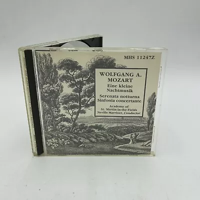 Mozart: Eine Kleine Nachtmusik Wolfgang A Mozart CD 1988 Musical Heritage Societ • $1.94