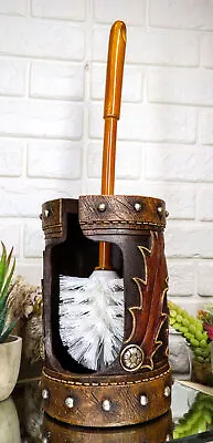 Rustic Western Lone Star Cowboy Country Bootcut Toilet Brush Scrub And Base Set • $29.99