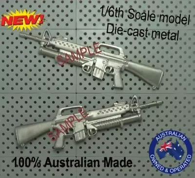 M16 Rifle With M203 Grenade Launcher - (METAL) - Made In Australia • $19.27