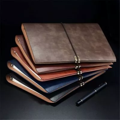 7 X9 6-Ring Binder Notebook Lined Loose-Leaf Diary Travel Journal Notepad • $25.42