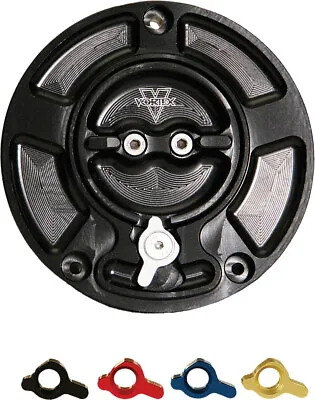 Vortex V3 Gas Cap Black GC520K Hayabusa -- GSXR600/750/1000 -- SV650/1000 • $131.94