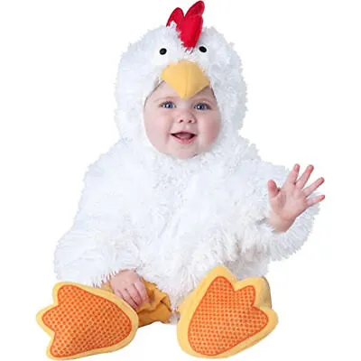 Baby Kid Rooster Costume Chicken Animal Romper Cosplay Fancy Outfit 3-18Months☹☹ • £11.56