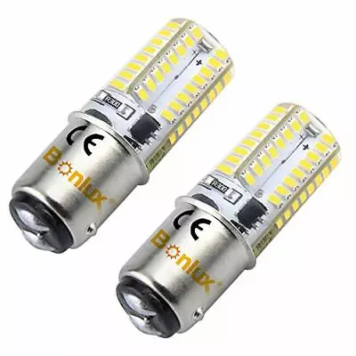 £11.29 • Buy 2 Ba15d LED Bulb DC/AC 12V, 3W Warm White 3000K SBC B15 LED Bayonet