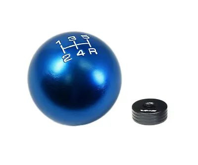 Ball Round Shift Knob For Nissan 240sx S13 S14 S15 10x1.25 Thread 5 Speed Blue • $21.95