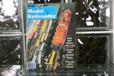 Model Railroader Magazine April 1978 - Green Bays & Western Carferry Dock • $8.99