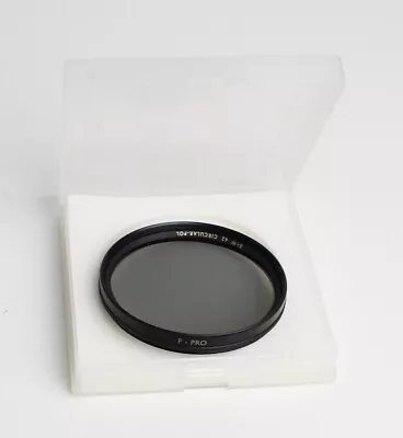 B+W 62mm CIRCULAR-POL F-PRO Polarizing Filter  -  Excellent  - With A Box  • $75