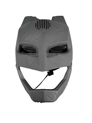 Batman Face Mask Voice Changer Light Up Eyes Talks Phrases 2015 Adjustable Strap • $14.99
