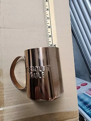 Absolut Mule Vodka Copper Metal Cup Mug 12 Ounce New    • $10