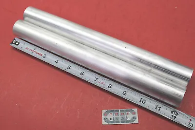 2 Pieces 1.315  OD X .133  Wall 6061 T6 ALUMINUM Round Tube 12  Long 1 Inch Pipe • $18.99