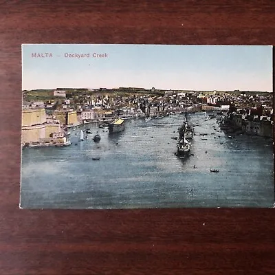 £1.50 • Buy Malta Dockyard Creek Postcard