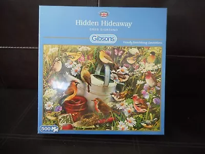 Hidden Hideaway By Greg Giordano - 1000 Piece Puzzle - By Gibsons NEW & SEALED • £8.75